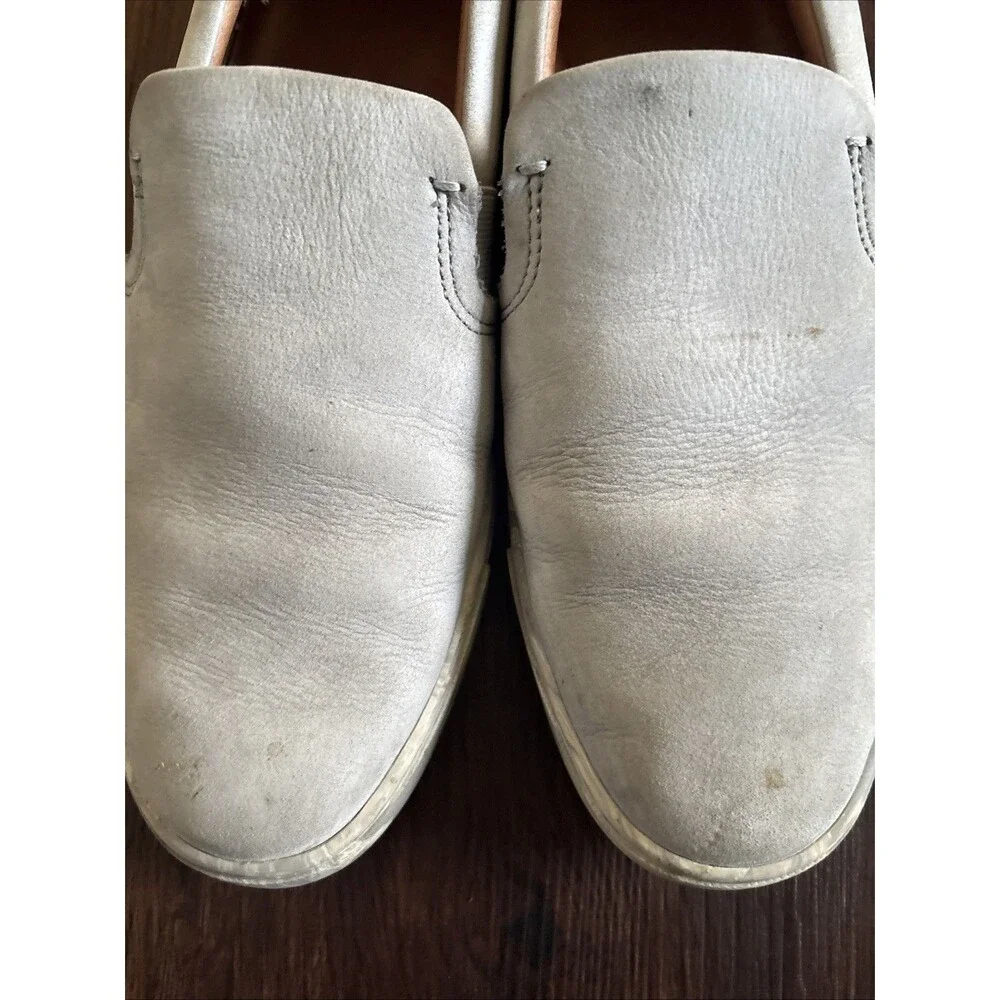 Frye Leather Slip-on Low-Top Sneakers Loafer Slipper Slide SoHo Urban Prep Sz10